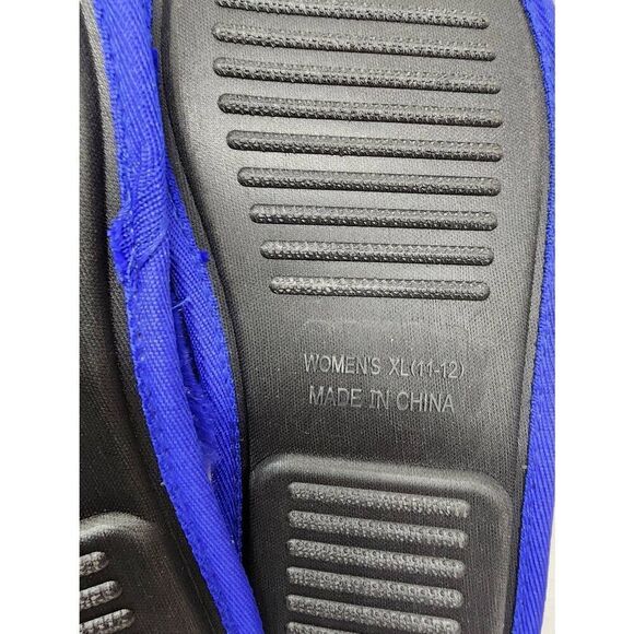 FOCO Size XL Womens NFL Los Angeles Rams sequin slippers - Picture 9 of 9